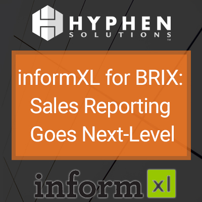 WEBINAR: informXL for BRIX – Sales Reporting Goes Next-Level